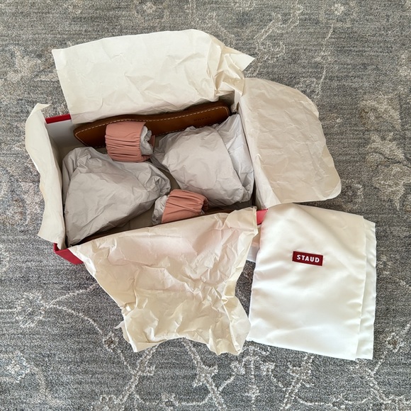 STAUD Nina Ruched Slide Sandal - Picture 4 of 5